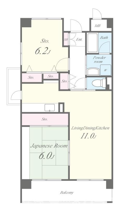 ハートフォードMの間取り