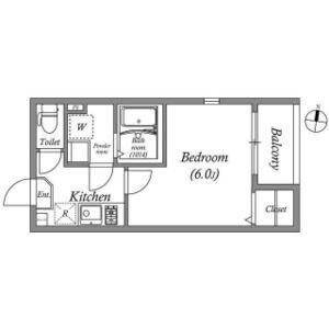千里丘中の完工年月(2025年10月)築の賃貸アパートの間取り