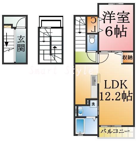 Berusionnyamateの間取り