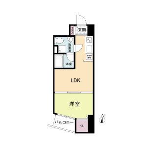 垂水町の完工年月(2007年9月)築の賃貸マンションの間取り