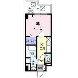平野元町の完工年月(2022年3月)築の賃貸マンションの間取り