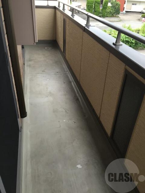 10/18 バルコニー