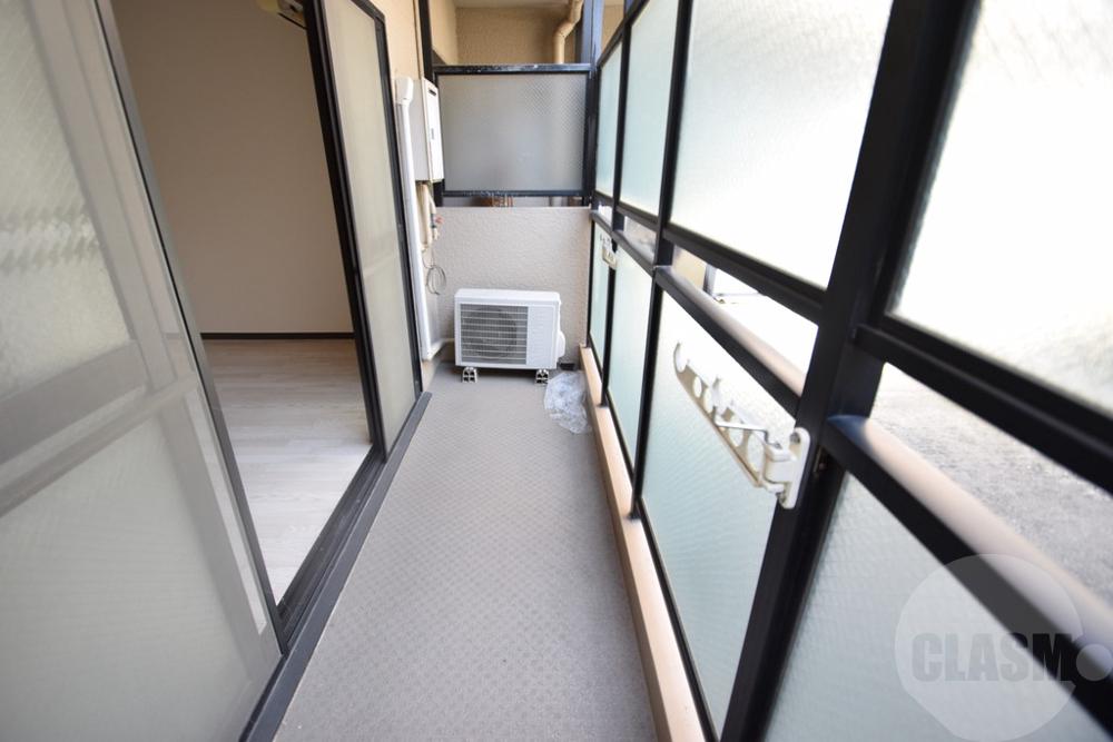 12/30 バルコニー