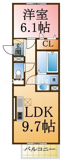 Pista神戸板宿の間取り
