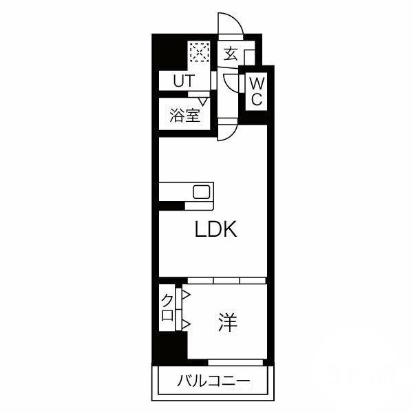 甲斐町東の完工年月(2024年9月)築の賃貸マンションの間取り