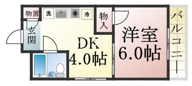 ツインアベニューの間取り