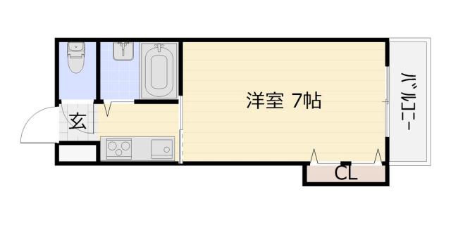 スタジオMの間取り