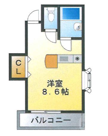 南吹田の完工年月(1991年1月)築の賃貸マンションの間取り