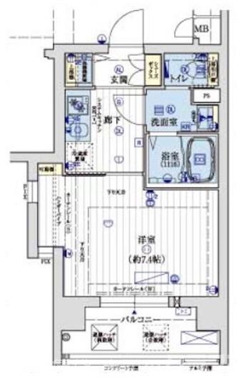 アクアプレイス京都洛南Ⅲの間取り