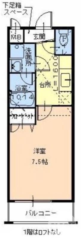 日置荘西町の完工年月(2008年9月)築の賃貸アパートの間取り