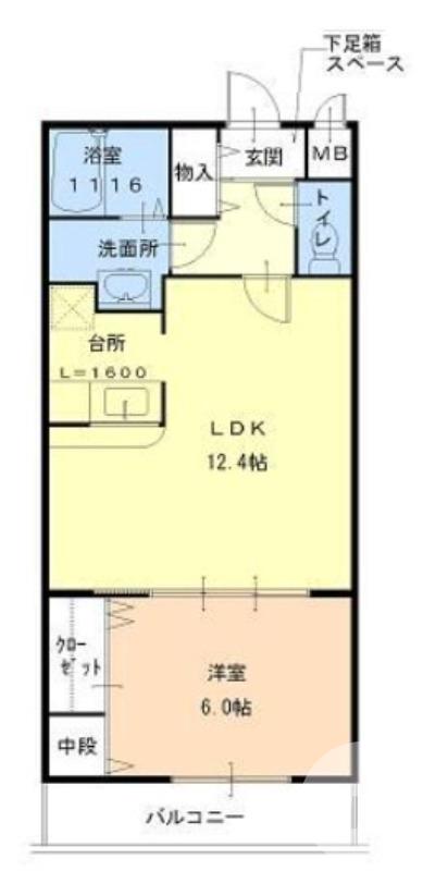 深井畑山町の完工年月(2009年1月)築の賃貸アパートの間取り