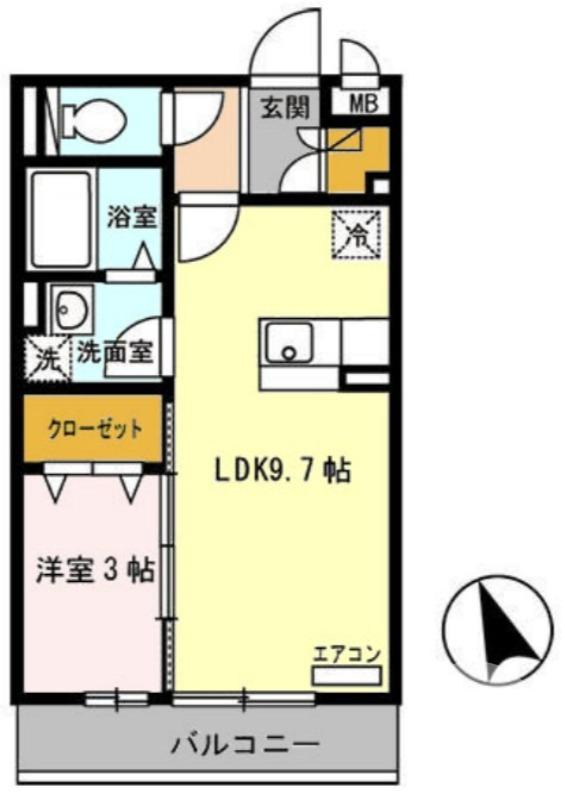 南島町の完工年月(2009年9月)築の賃貸アパートの間取り