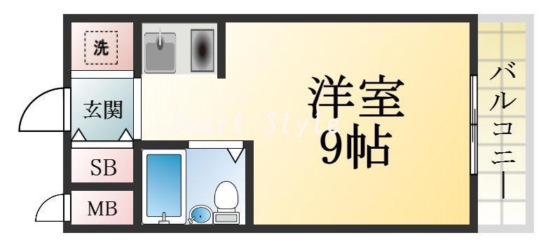 レジデンス清水ヶ丘の間取り