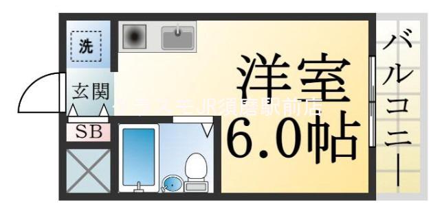 レジデンス清水ヶ丘の間取り