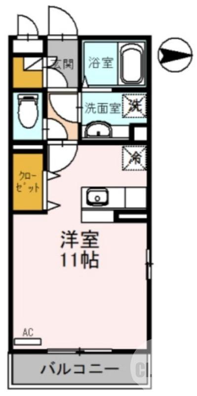 長曽根町の完工年月(2008年3月)築の賃貸アパートの間取り