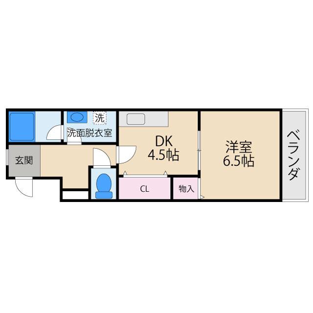 ユーベル1の間取り