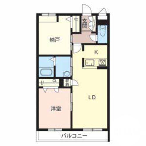百舌鳥陵南町の完工年月(2009年6月)築の賃貸マンションの間取り