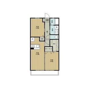 鳥飼下の完工年月(2013年6月)築の賃貸マンションの間取り