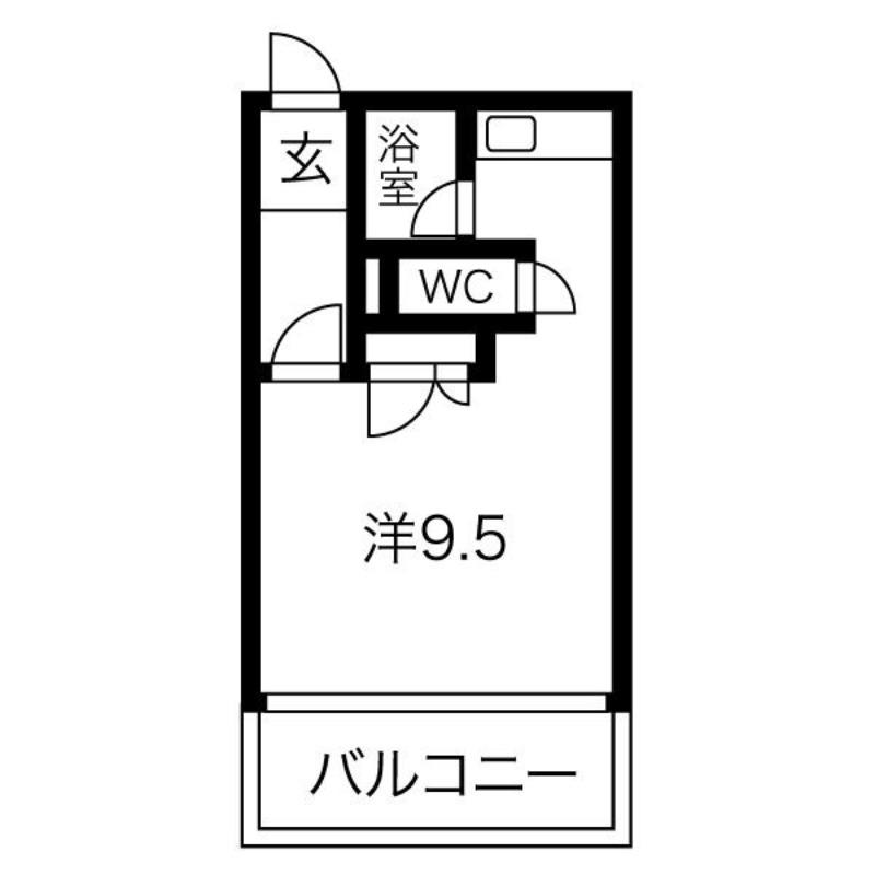 金田町の完工年月(2008年3月)築の賃貸マンションの間取り