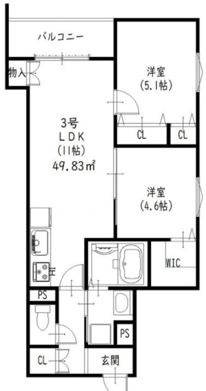 日置荘西町の完工年月(2025年11月)築の賃貸アパートの間取り