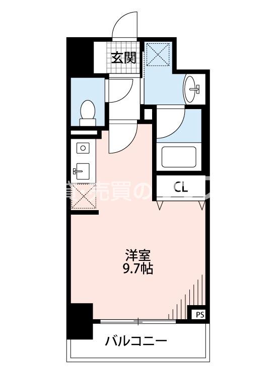 KDXレジデンス難波南の間取り