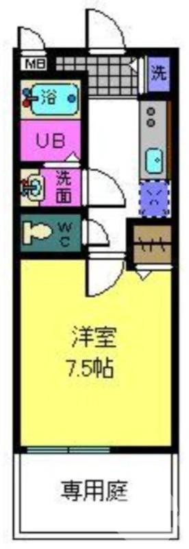 鳳北町の完工年月(1999年12月)築の賃貸アパートの間取り