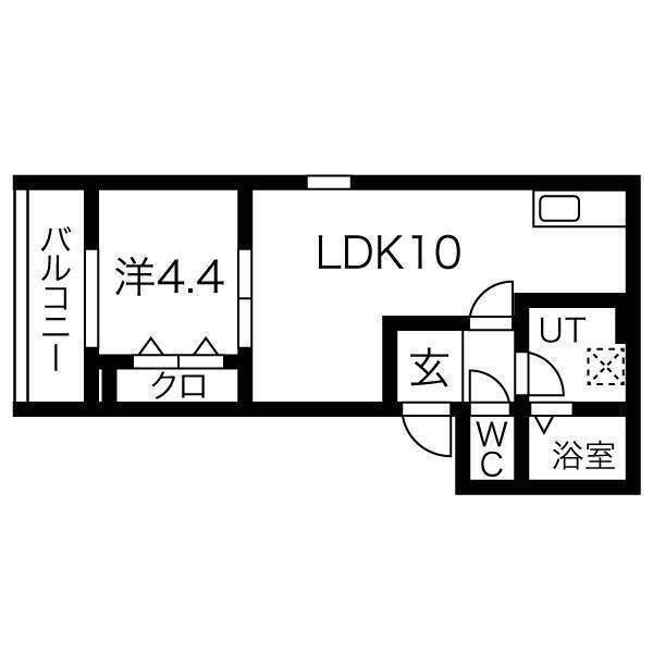 相川の完工年月(2023年4月)築の賃貸アパートの間取り