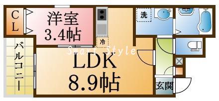 ジーメゾン垂水オアシエの間取り