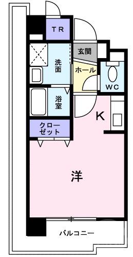 東一津屋の完工年月(2002年8月)築の賃貸マンションの間取り