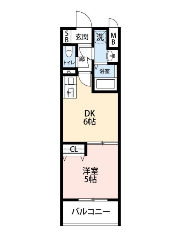 綾之町東の完工年月(2026年3月)築の賃貸マンションの間取り
