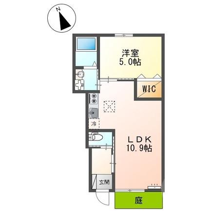 清和園町の完工年月(2026年1月)築の賃貸アパートの間取り
