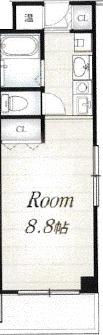 南高浜町の完工年月(2007年3月)築の賃貸マンションの間取り