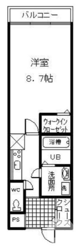 香ヶ丘町の完工年月(2012年5月)築の賃貸アパートの間取り