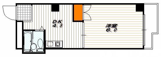 第2パールハイツ上杉の間取り