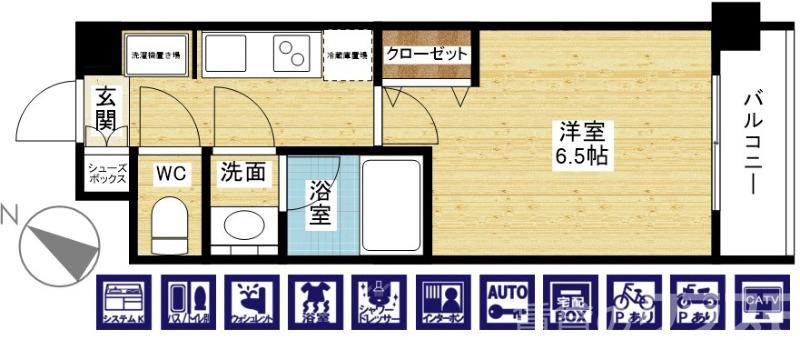 コンフォリア・リヴ淡路の間取り