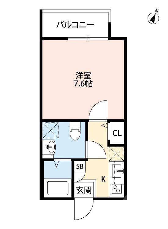 瑞光の完工年月(2018年8月)築の賃貸アパートの間取り