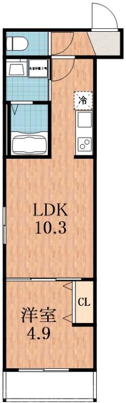 長吉長原西の完工年月(2026年2月)築の賃貸アパートの間取り