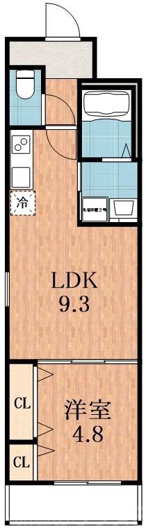 長吉長原西の完工年月(2026年2月)築の賃貸アパートの間取り