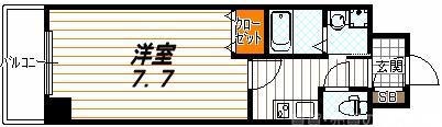 Grand E'terna 京都西京極 の間取り