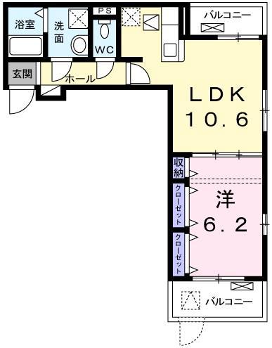 Amazing T&Tの間取り