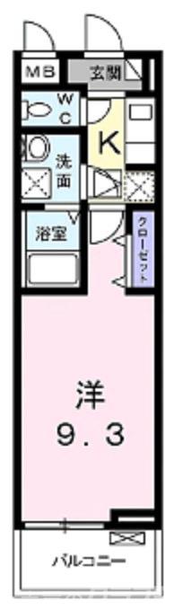 キャッスルアイ.オーの間取り