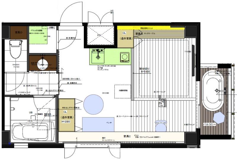 GRAND LATTICE Sayamachiの間取り