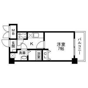 沢良宜西の完工年月(2016年3月)築の賃貸マンションの間取り