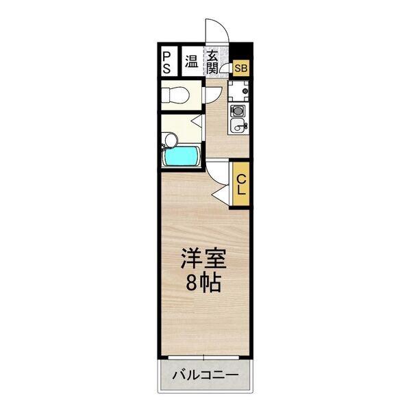 千里山竹園の完工年月(1998年3月)築の賃貸マンションの間取り