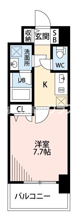 LaDouceur九条の間取り