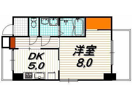ピュアコート五条の間取り