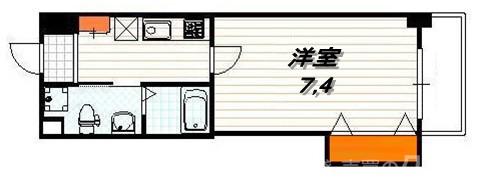 HF四条河原町レジデンスの間取り