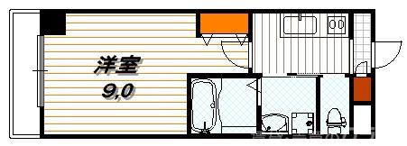 Coto Glance 一乗寺駅前(旧グランレブリー一乗寺)の間取り