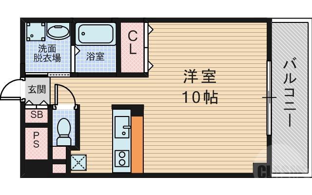 豊里の完工年月（2010年3月）築の賃貸マンションの間取り