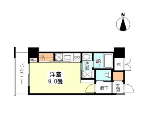北花田町の完工年月(2008年3月)築の賃貸マンションの間取り